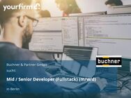 Mid / Senior Developer (Fullstack) (m/w/d) - Berlin