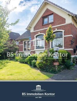 Nähe Leer! Charmantes Einfamilienhaus mit Garage, Gartenanlage und Terrasse in zentraler Lage! - Moormerland
