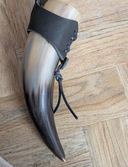 Mittelalter Horn mit Halter - Harztor