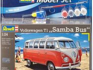 Revell® Modellbausatz Model Set VW T1 Samba Bus, Maßstab 1:24, Made in Europe