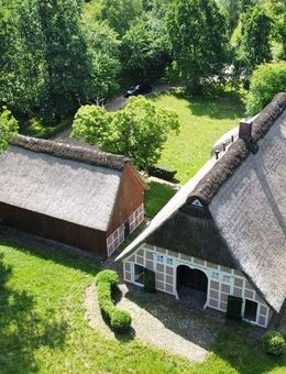 Exklusives Reetdachhaus mit Scheune – Ruhe und Natur pur - Engelschoff
