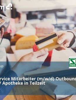 Kundenservice Mitarbeiter (m/w/d) Outbound - Pharma / Apotheke in Teilzeit - Karlsruhe