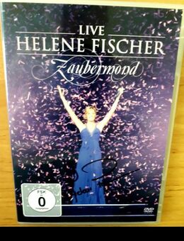 Helene Fischer Live DVD Zaubermond mit Original Unterschrift - Weimar
