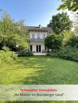 Immer ein Blick ins Grüne: Modernes Einfamilienhaus (Bj. 2005) mit herrlichem Garten in ruhiger Lage von Ottensoos - Ottensoos