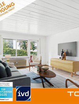 Wohnen am Max-Eyth-See: Ruhige Lage, nahe U-Bahn, Balkon, Garage und wenige Treppen - Stuttgart