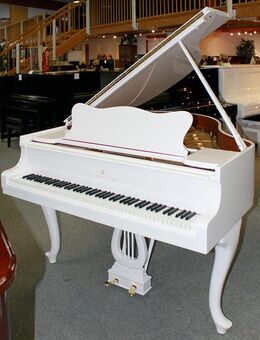 Flügel Steinway & Sons S-155 weiß poliert, Baujahr 1955, 5 Jahre Garantie - Egestorf