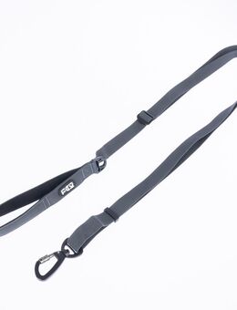 TIAKI Hundeleine Grau - Länge: ca. 150 - 200 cm