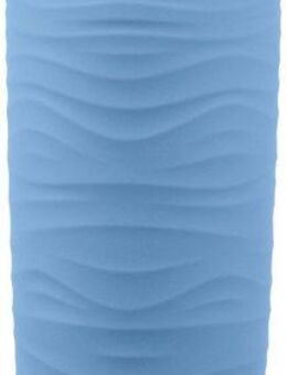 Emsa Thermobecher Travel Mug Classic Wave, Edelstahl, Kunststoff, Silikon, 100% dicht, spülmaschinenfest, 360°-Trinköffnung