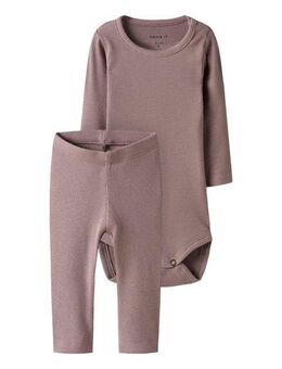 Name It Langarmbody NBNKAB LS BODY LEGGING SET NOOS (Set, 2-tlg) Body und Leggings im Set