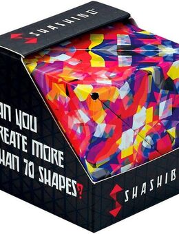 Shashibo Spiel Shashibo Magnetwürfel Künstler-Serie - Confetti, 3D-Puzzle
