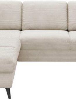 sit&more Ecksofa Morris Jubi L-Form, B: 238 cm, mit Armteilfunktion & 1 Zierkissen, optional Bettfunktion