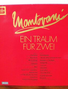 Mantovani-Ein Traum für zwei-Vinyl-LP,1979 - Linnich