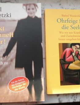 Bärbel Wardetzki: Ohrfeige für die Seele + Mich kränkt so schnell keiner! 2 Bücher zusammen 5,- - Flensburg