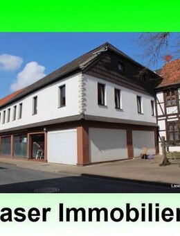 Schöppenstedt zentral: 3 Häuser=ein Preis, Doppelgarage, Gewerbeeinheit etc. - Schöppenstedt