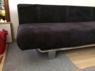Couch / Sofa , Bezug Polyester, Farbe schwarz - München Milbertshofen-Am Hart