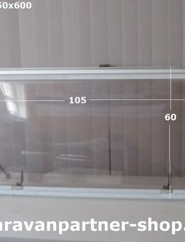 Knaus Wohnwagenfenster ca 105 x 60 Roxite 94 gebraucht (D399) Polyplastic (zB Azur 450/610) - Schotten Zentrum