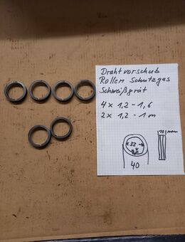 Schweißdraht Transport Rollen - Büdingen