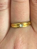 Echt Goldring zu verkaufen 585 Gold in 45127