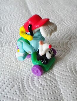 McDonalds-Figur-Kopfstand-Dreiradfahrer,1993,ca. 6 cm - Linnich
