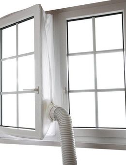 Sonnenkönig Fenster-Set Erweiterung Fensterkit, max. Umfang 4m, inkl. Klettband, leichte Montage, 40° waschbar, Nachtruhe ohne Moskitos, auch für Dachfenster