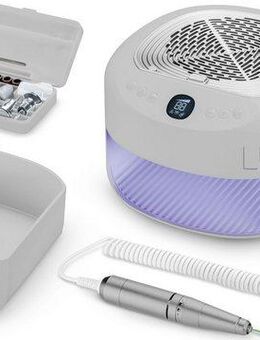 BEURER Maniküre-Pediküre-Set MP 210 LUX, professionelle Maniküre-Pediküre-Station für zu Hause, Mit Nagelfräser, UV/LED -Lampe und Nagelstaubabsauger