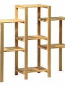 Dobar Dekoratives Blumenregal 7-flächig Dekoreal Holzregal D29162 in 75217