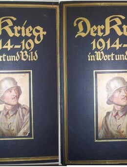 Der Krieg 1914-19 in Wort und Bild Band 2&3 - Spraitbach
