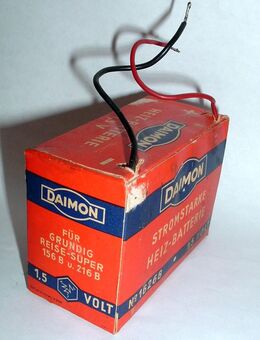 Daimon Stromstarke Heiz-Batterie Nr.: 16268 - Sinsheim Zentrum