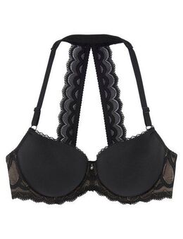 LASCANA Neckholder-BH mit dekorativem Spitzenrücken und Komfort-Nackenträger, sexy Dessous