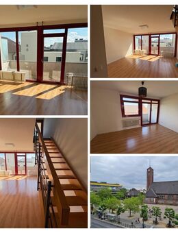 Helle 2,5-Zimmer-Maisonette-Wohnung mit 2 Balkonen in zentraler Lage - 5. Stock mit Weitblick! - Oldenburg