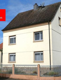 Kleineres 2-3-Familienhaus frei - Hattersheim-Okriftel - zu verkaufen - Hattersheim (Main)