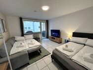 Schöne helle möblierte 1-Zimmer Wohnung mit EBK und Balkon in Worms Zentrum - Worms