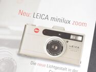 Leica minilux zoom Prospekt 7 Seiten; gebraucht - Berlin