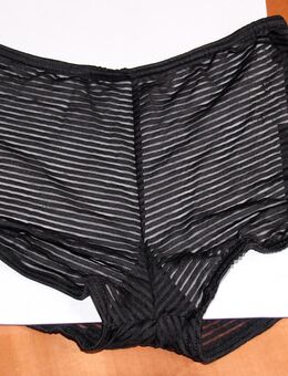 Short Retroshort transparent schwarz sexy Lingerie Reizwäsche - Recklinghausen