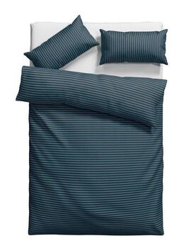 Bruno Banani Bettwäsche Jassen, Renforcé, 2 teilig, moderne Bettwäsche aus Baumwolle, Bettwäsche mit Streifen-Design