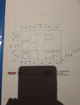Moderne 2 1/2 Jahre alte Küche - Greven (Nordrhein-Westfalen)