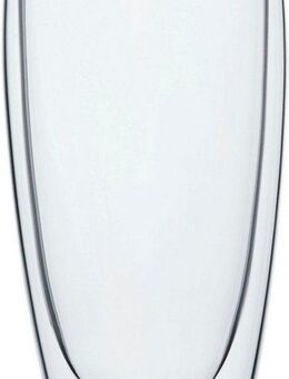 SABATIER International Latte-Macchiato-Glas Brasserie, Borosilikatglas, Mundgeblasen, 300 ml, hitze- & kältebeständiges Borosilikatglas
