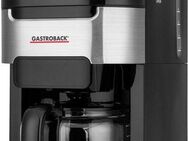 Gastroback Kaffeemaschine mit Mahlwerk Grind & Brew Pro 42711, 1,5l Kaffeekanne, Permanentfilter, Timerfunktion, auch für Kaffeepulver verwendbar, Warmhaltefunktion
