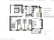 Hochwertige Eigentumswohnung, 4 Zimmer mit Balkon, 107,93 m² - Pleinfeld