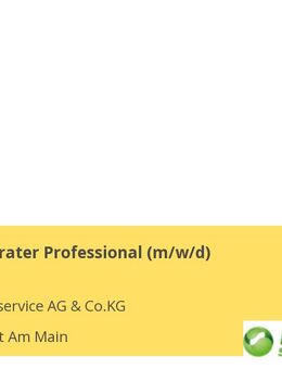 Personalberater Professional (m/w/d) - Frankfurt (Main)