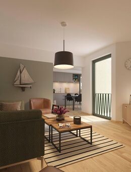 Erstbezug Neubau - Sonniger Balkon im 4.OG / Ankleide / keine Index- oder Staffelmiete - Halle (Saale)