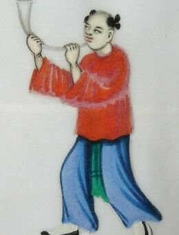 alte chinesische Handmalerei - für Sammler und Liebhaber - Niederfischbach