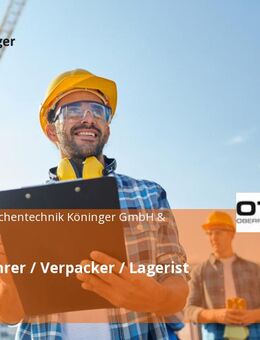 Staplerfahrer / Verpacker / Lagerist (m/w/d) - Brieselang