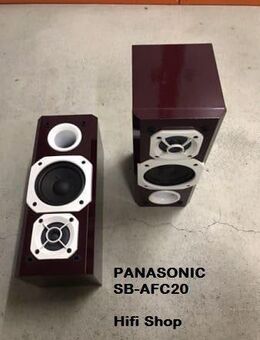 PANASONIC Modell: SB-AFC20 Input power 200 Watt Musik 100 Watt Simulated Wood Cabinet ohne Abdeckung weissem Profi Loock - Dübendorf