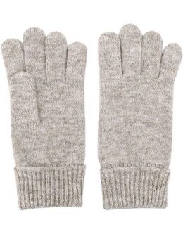 MAXIMO Strickhandschuhe Fingerhandschuhe, extra lange Strickbündchen, unifarben