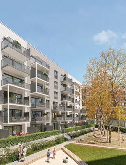 NEUBAU/ERSTBEZUG - Großzügige 3-Zimmer-Wohnung in zentraler Lage - Düsseldorf