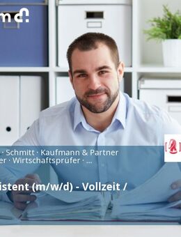Steuerassistent (m/w/d) - Vollzeit / Teilzeit - Stuttgart