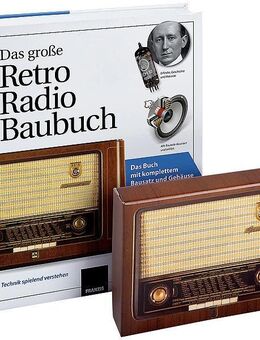 Das grosse Radio Baubuch Elektronik Baukasten mit Retro Gehäuse - Köln