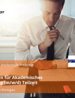 Referent/in für Akademisches Controlling (m/w/d) Teilzeit - Freiburg (Breisgau)