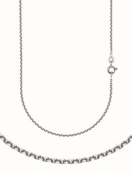 Firetti Collierkettchen Schmuck Geschenk Silber 925 Halskette Ankerkette diamantiert, Made in Germany